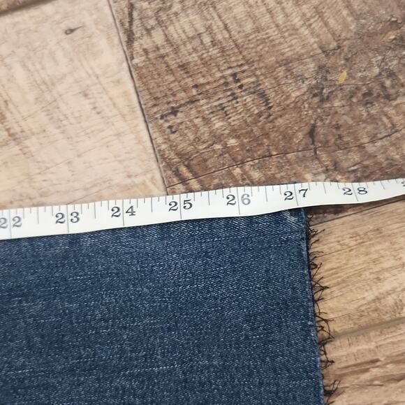 Social Standard By Sanctuary 5 Pocket High Rise Crop Straight Jeans 12 NWT - Picture 10 of 12